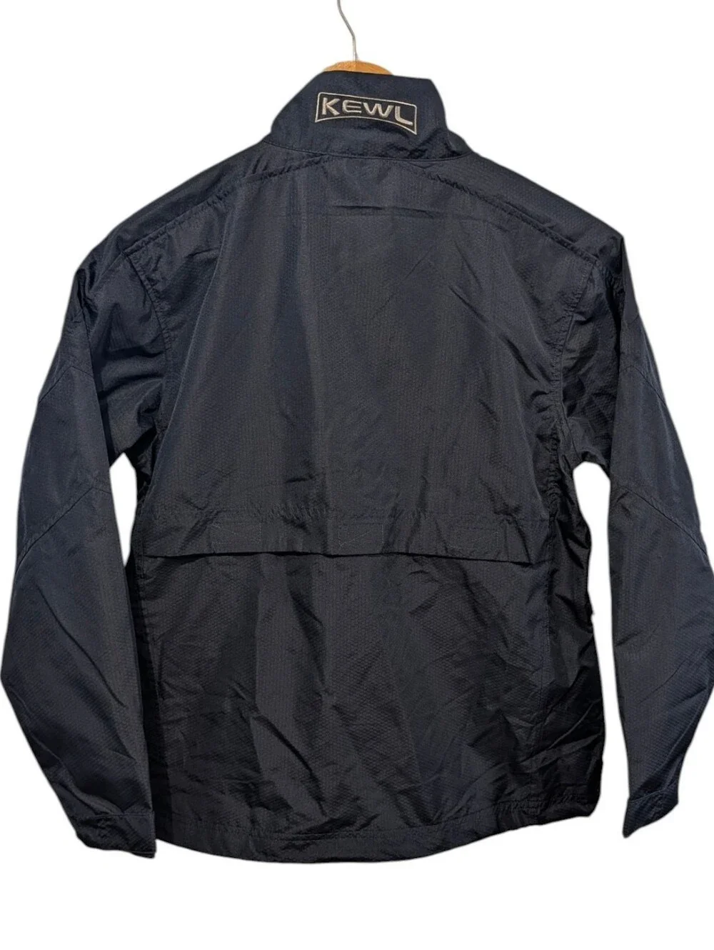 Kewl Boy's Navy Lightweight Windbreaker Jacket Size Medium 8/10